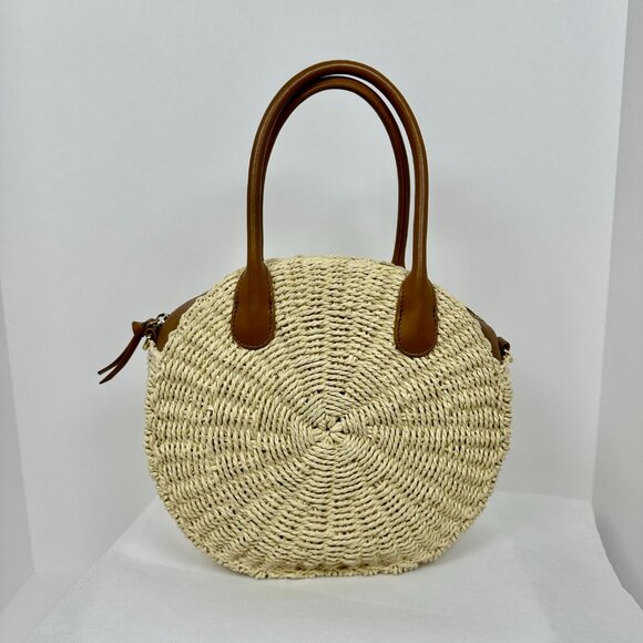 Talbots Circle Straw Crossbody bag - Picture 2 of 12